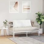 Cuscino per Schiena Bianco 120 x 19 x 50 cm Tessuto