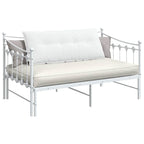 Cuscino per Schiena Bianco 120 x 19 x 50 cm Tessuto