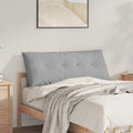 Cuscino per Schiena Grigio Nuvola 120 x 19 x 50 cm Tessuto