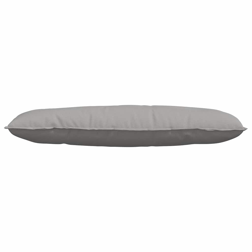Cuscino per Schiena Grigio Nuvola 120 x 19 x 50 cm Tessuto