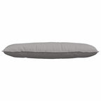 Cuscino per Schiena Grigio Nuvola 120 x 19 x 50 cm Tessuto