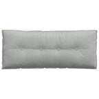 Cuscino per Schiena Grigio chiaro 120 x 50 cm Tessuto in Cords