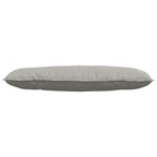 Cuscino per Schiena Grigio chiaro 120 x 50 cm
