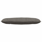 Cuscino per Schiena Grigio chiaro 120 x 50 cm Tessuto in Cords