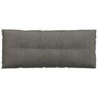 Cuscino per Schiena Grigio chiaro 120 x 50 cm Tessuto in Cords