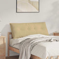 Cuscino per Schiena Grigio Verde 120 x 50 cm Tessuto in Cords