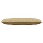 Cuscino per Schiena Grigio Verde 120 x 50 cm Tessuto in Cords