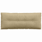 Cuscino per Schiena Grigio Verde 120 x 50 cm Tessuto in Cords