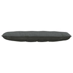 Cuscino per Schiena Grigio scuro 140 x 19 x 50 cm Tessuto
