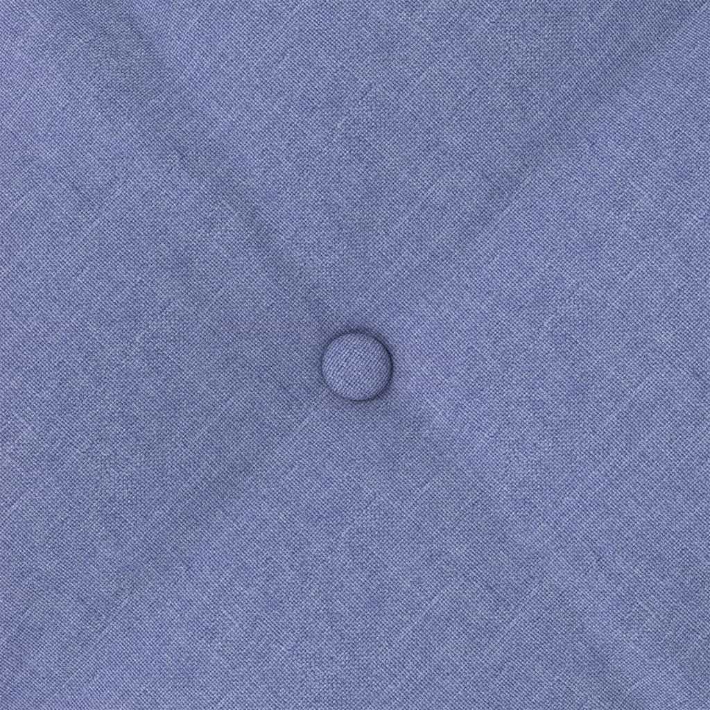 Cuscino per Schiena Blu jeans 140 x 19 x 50 cm Tessuto