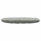 Cuscino per Schiena Grigio chiaro 140 x 50 cm Tessuto in Cords