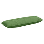 Cuscino per Schiena Verde chiaro 140 x 50 cm Tessuto in Cords