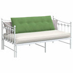 Cuscino per Schiena Verde chiaro 140 x 50 cm Tessuto in Cords