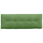 Cuscino per Schiena Verde chiaro 140 x 50 cm Tessuto in Cords