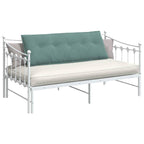 Cuscino per Schiena Verde Mare 140 x 50 cm Tessuto in Cords