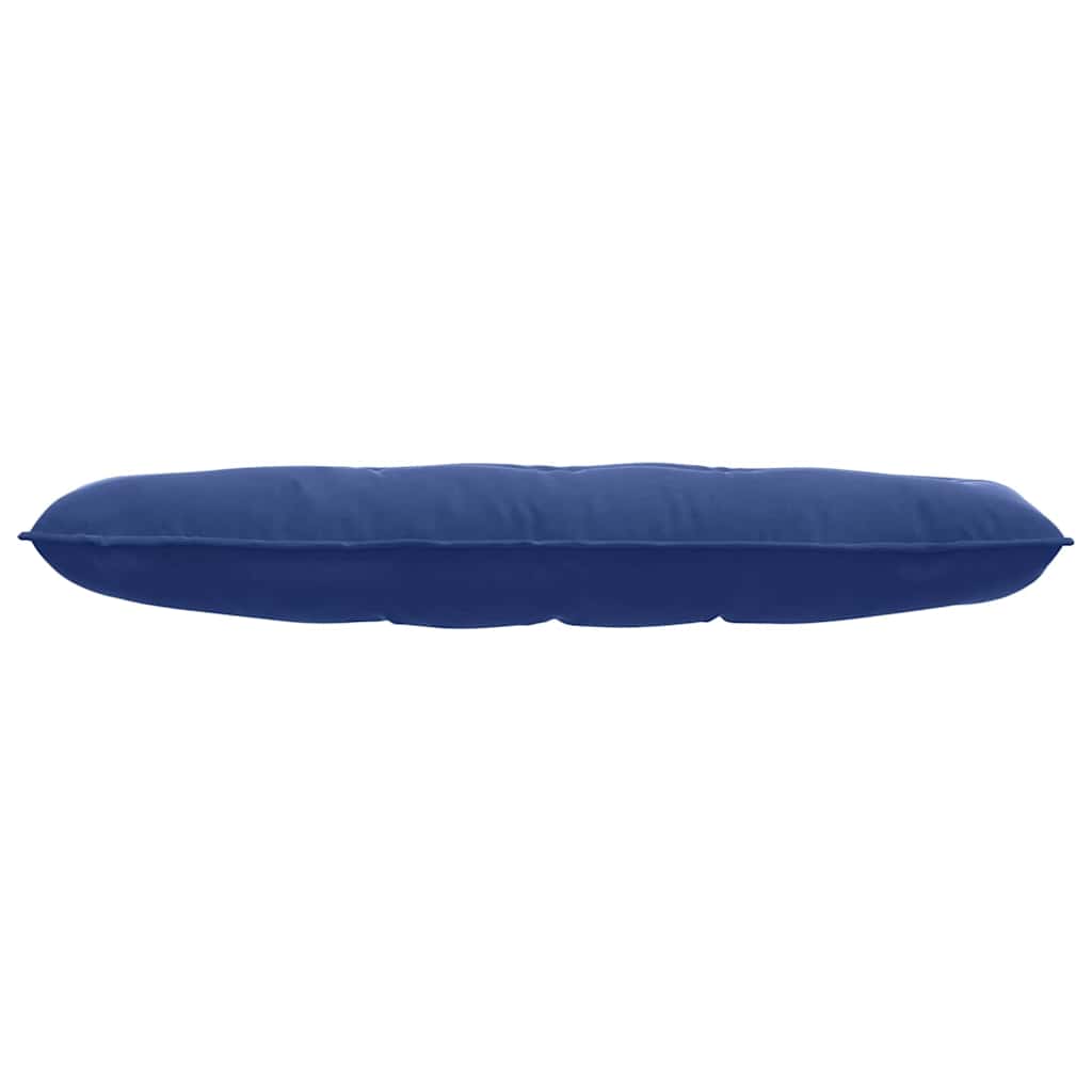 Cuscino per Schiena Blu Polizia 140 x 50 cm Tessuto in Cords