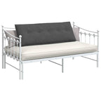 Cuscino per Schiena Grigio scuro 140 x 50 cm Tessuto in Cords