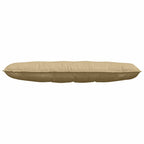 Cuscino per Schiena Grigio Verde 140 x 50 cm Tessuto in Cords