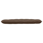 Cuscino per Schiena Marrone 160 x 19 x 50 cm Tessuto