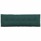 Cuscino per Schiena Verde Scuro 160 x 19 x 50 cm Tessuto