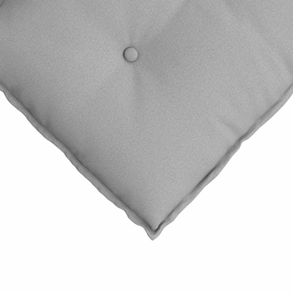 Cuscino per Schiena Grigio Nuvola 160 x 19 x 50 cm Tessuto