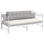 Cuscino per Schiena Grigio Nuvola 160 x 19 x 50 cm Tessuto