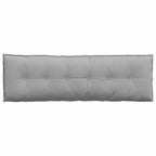 Cuscino per Schiena Grigio Nuvola 160 x 19 x 50 cm Tessuto