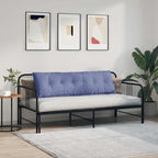 Cuscino per Schiena Blu jeans 160 x 19 x 50 cm Tessuto