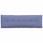 Cuscino per Schiena Blu jeans 160 x 19 x 50 cm Tessuto