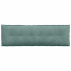 Cuscino per Schiena Verde Mare 160 x 50 cm Tessuto in Cords