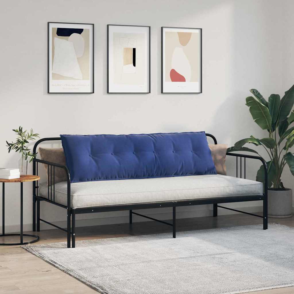 Cuscino per Schiena Blu Polizia 160 x 50 cm Tessuto in Cords