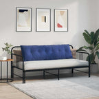 Cuscino per Schiena Blu Polizia 160 x 50 cm Tessuto in Cords
