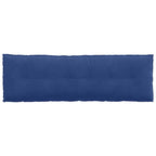 Cuscino per Schiena Blu Polizia 160 x 50 cm Tessuto in Cords