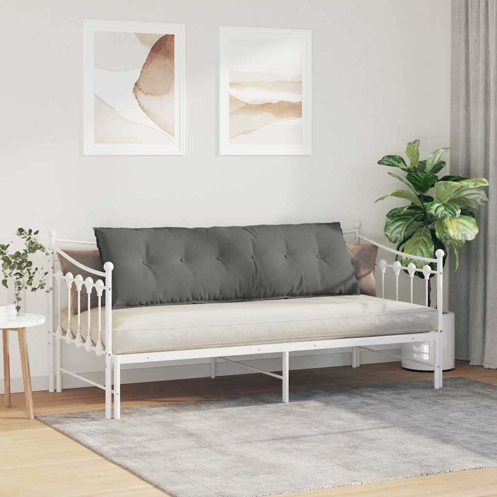 Cuscino per Schiena Grigio scuro 160 x 50 cm