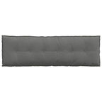 Cuscino per Schiena Grigio scuro 160 x 50 cm