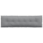 Cuscino per Schiena Grigio chiaro 180 x 19 x 50 cm Tessuto