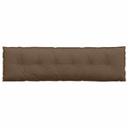 Cuscino per Schiena Marrone 180 x 19 x 50 cm Tessuto