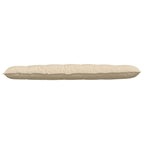 Cuscino per Schiena Crema 180 x 19 x 50 cm Tessuto