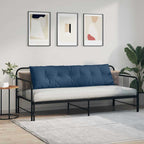 Cuscino per Schiena Blu 180 x 19 x 50 cm Tessuto