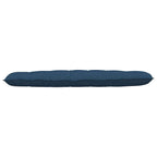 Cuscino per Schiena Blu 180 x 19 x 50 cm Tessuto