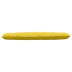 Cuscino per Schiena Giallo Chiaro 180 x 19 x 50 cm Tessuto