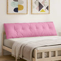 Cuscino per Schiena Rosa 180 x 19 x 50 cm Tessuto
