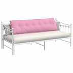 Cuscino per Schiena Rosa 180 x 19 x 50 cm Tessuto