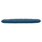 Cuscino per Schiena Blu 180 x 50 cm Tessuto in Cords