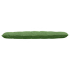 Cuscino per Schiena Verde chiaro 180 x 50 cm Tessuto in Cords