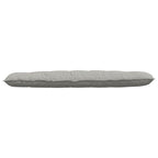 Cuscino per Schiena Grigio chiaro 180 x 50 cm