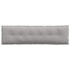 Cuscino per Schiena Grigio chiaro 180 x 50 cm