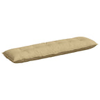 Cuscino per Schiena Grigio Verde 180 x 50 cm Tessuto in Cords