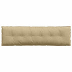 Cuscino per Schiena Grigio Verde 180 x 50 cm Tessuto in Cords