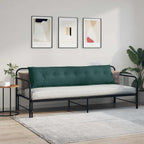 Cuscino per Schiena Verde Scuro 200 x 19 x 50 cm Tessuto